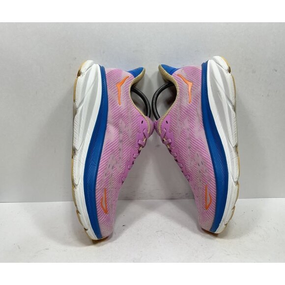Hoka One One Clifton 9 Women's Size 8.5 B US 1127896 CSLC Pink Running Shoes - Picture 5 of 8